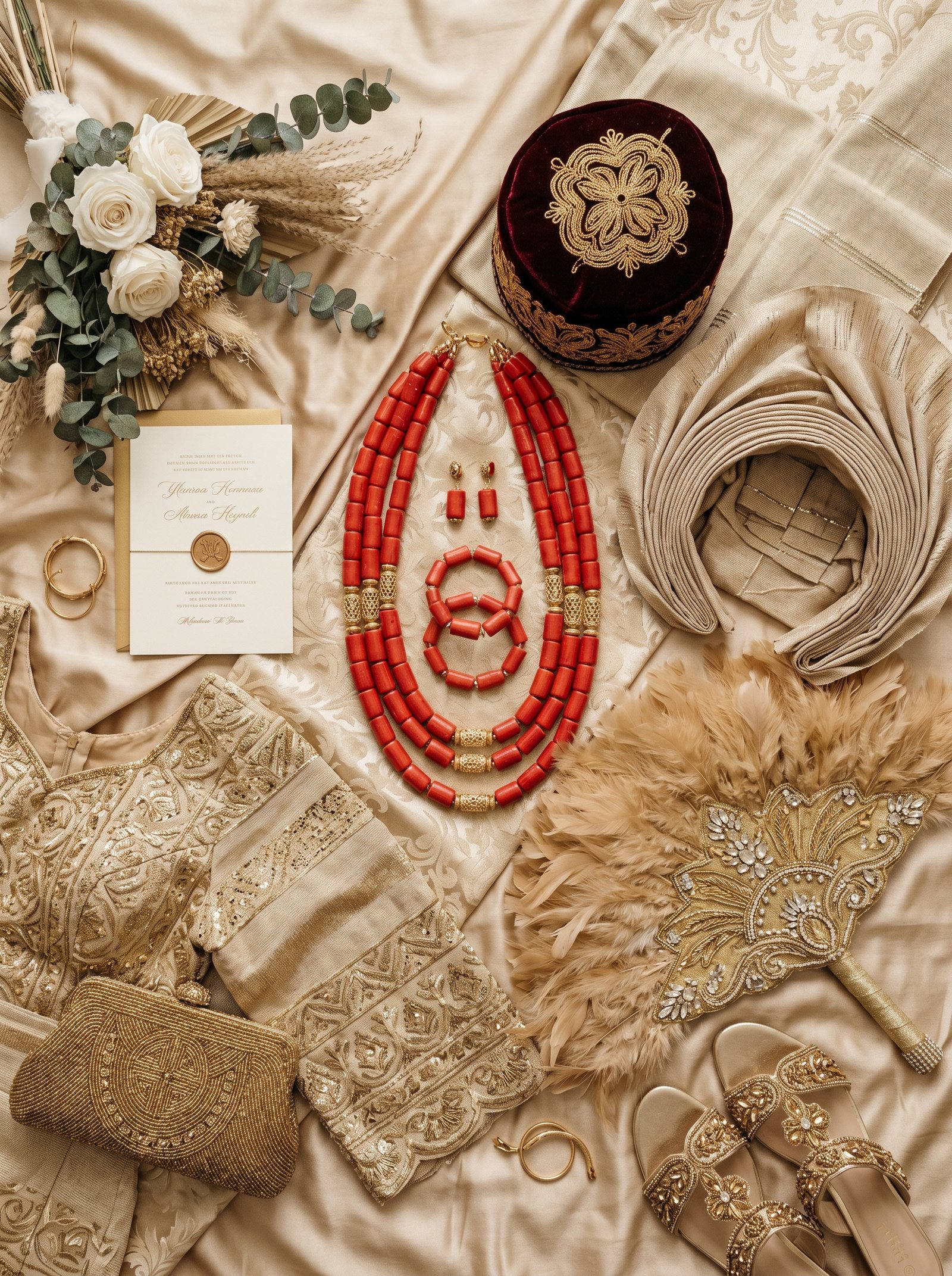 Home luxury african wedding accessories including 202605121611